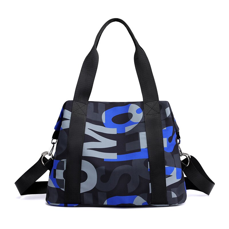 2023 New Nylon Women&#39;s Bag Large-Capacity Lady Shoulder Messenger Bags Tote Oxford Cloth Outdoor Travel Crossbody Bags Handbags Blue