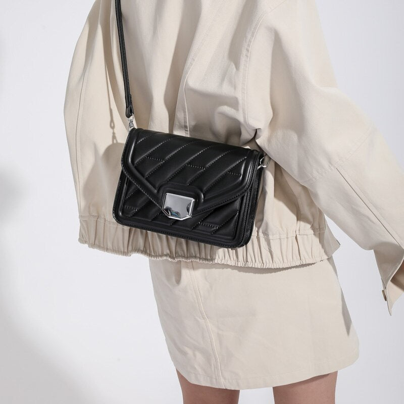 Fashion Crossbody Bags for Ladies Solid Color Shoulder Bag Sac A Main Femme Brand Luxury Designer Flap Messenger Bag Female New