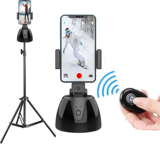 Auto Face Tracking Camera Gimbal Stabilizer Smart Shooting Holder 360 Rotation Tripod Selfie Stick For Live Vlog Video Recording