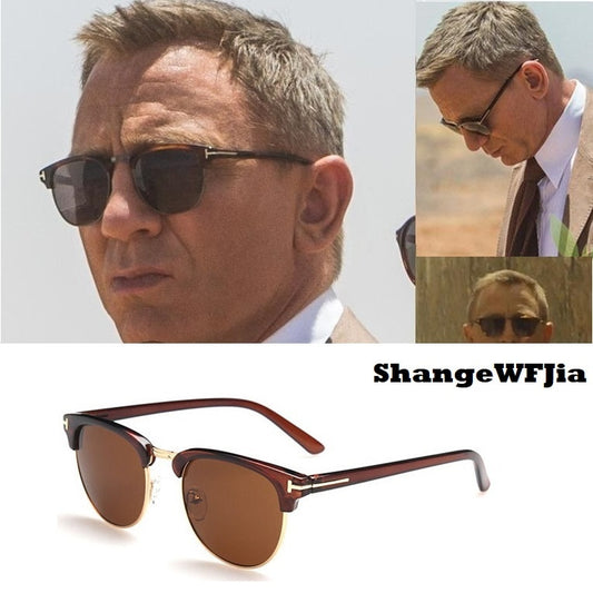 2022 James Bond Sunglasses Men Brand Designer Sun Glasses Women Classic fashion Sunglasses for Men Eyeglasses UV400