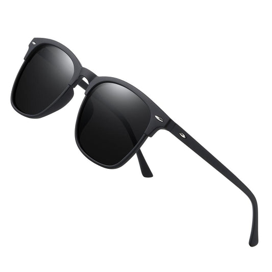 AOFLY BRAND DESIGN Square Sunglasses Men Polarized 2023 New Vintage Mirror Sunglasses For Women Male zonnebril heren UV400