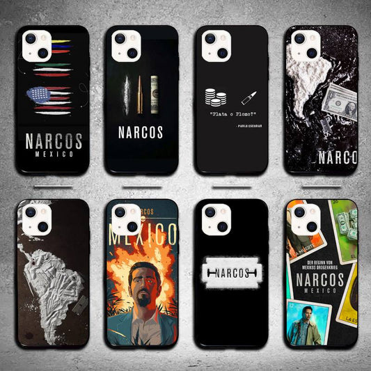 Narcos Mexico TV Phone Case For iPhone 11 12 Mini 13 14 Pro XS Max X 8 7 6s Plus SE XR Shell