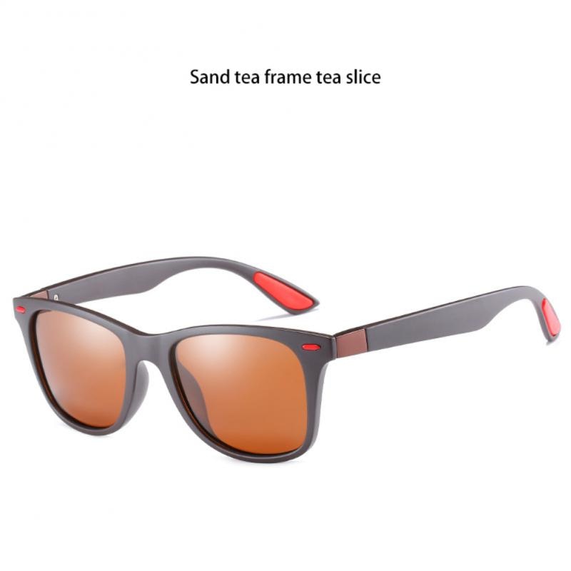 Fashion Classic Polarized Sunglasses Men Women Square Sun Glasses Anti-glare Goggle Travel Fishing Cycling Sunglasses UV400 C6 China As shows