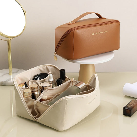 2023 New Cosmetics Storage Kit Large Capacity Travel Toiletry Advanced Sense Bag Makeup Bag Portable Cosmetic Storage Bag